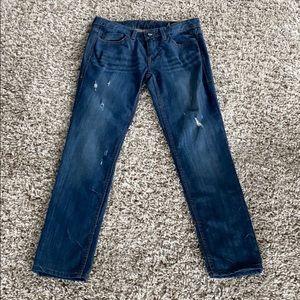 William Rast lightly distressed Gerrd Skinny Jean sz 28